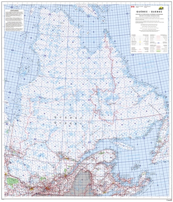 Quebec Provincial Base Map NTS