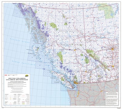 British Columbia Provincial Base Map NTS CTI05