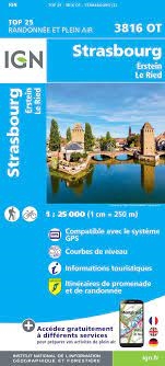 Strasbourg and Surrounding Area  Institut Geographique National