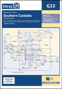 IMRG33 Southern Cyclades West Sheet