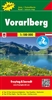 Vorarlberg Austria Travel & Road Map. Freytag and Berndt maps are some of the nicest maps available. They are extremely detailed with great color and most of the maps have beautiful relief shading. This map includes national parks, tourist information and