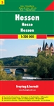 Hessen Germany Travel & Road Map. Freytag & Berndt road maps are available for many countries and regions worldwide. In addition to the clear design, and shaded relief these road maps have a lot of additional information such as roads, sights, camping sit