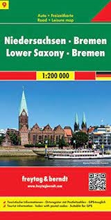Lower Saxony & Bremen Germany Travel & Road Map. Freytag & Berndt road maps are available for many countries and regions worldwide. In addition to the clear design, and shaded relief these road maps have a lot of additional information such as roads, sigh
