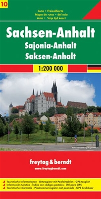 Saxony-Anhalt Germany Travel & Road Map. Also know as Sachsen-Anhalt. Freytag & Berndt road maps are available for many countries and regions worldwide. In addition to the clear design, and shaded relief these road maps have a lot of additional informatio