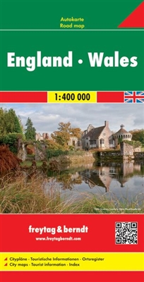 England and Wales Travel Map Freytag & Berndt road maps are available for many countries and regions worldwide. In addition to the clear design, and shaded relief these road maps have a lot of additional information such as; roads, sights, camping sites
