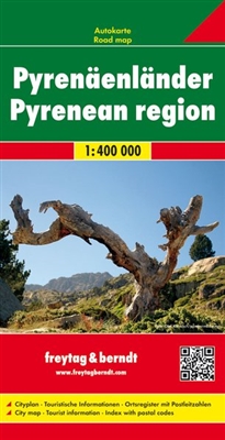 Pyrenean Region Detailed Road map. â€‹The Pyrenean region is a mountainous area in southwestern Europe, spanning across the border of France and Spain.