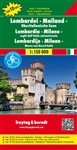 Lombardy - Milan & North Italian Lakes Travel Map. Includes the top 10 sights, an index for postal codes, and is suitable for cyclists. Freytag & Berndt road maps are available for many countries and regions worldwide. In addition to the clear design, and