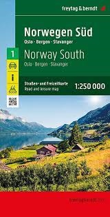 Norway South Travel & Road Map. Southern Norway, also known as the Southland region, is a stunning area of Norway known for its fjords, rugged coastline, and picturesque towns. Make sure to visit Mandal, Jotunheimen National Park, Kristiansand, Lysefjord,
