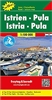 Istria Pula auto & road map