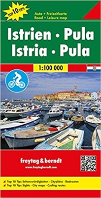 Istria Pula auto & road map