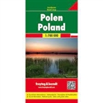 Poland Travel Map Freytag & Berndt road maps are available for many countries and regions worldwide. In addition to the clear design, and shaded relief these road maps have a lot of additional information such as; roads, sights, camping sites and various