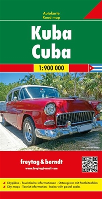 Cuba Travel & Road Map. City plans of Camaguey, Cienfuegos, Havana, Miami, Playa del Este, Santiago de Cuba and Varadero, tourist information and location index with zip codes. Freytag & Berndt road maps are available worldwide for many countries and regi