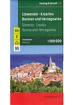 Croatia Slovenia and Bosnia-Herzegovina Travel Map Freytag & Berndt road maps are available for many countries and regions worldwide. In addition to the clear design, and shaded relief these road maps have a lot of additional information such as; roads,