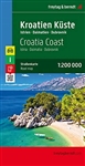 Croatia Coast Travel & Road Map. Includes Istria, Dalmatia and Dubrovnik. Freytag & Berndt road maps are available for many countries and regions worldwide. In addition to the clear design, and shaded relief these road maps have a lot of additional inform