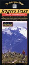 Rogers Pass Glacier National Park hiking map - summer version. Situated in SE British Columbia, Canada this map is specifically made for hiking, canoeing and other outdoor activities exploring in the summer. This map provides current information, is easy