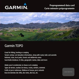 Garmin MapSource Canada Topo West - MicroSD/SD. Includes topographic detail of British Columbia, Alberta and Saskatchewan. Also includes full coverage of Wood Buffalo National Park and the Queen Charlotte Islands. Provides detailed maps based on digital 1