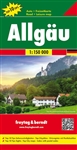 Allgau Germany Travel & Road Map. Freytag and Berndt maps are some of the nicest maps available. They are extremely detailed with great color and most of the maps have beautiful relief shading. Many of the maps are also double sided with photographs and t
