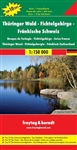 Thuringian Forest & Fichtel Mtns - Germany Travel & Road Map. Freytag and Berndt maps are some of the nicest maps available. They are extremely detailed with great color and most of the maps have beautiful relief shading. Many of the maps are also double