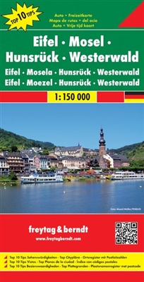 Eifel Mosel Hunsruck and Westerwald Germany Travel & Road Map. Freytag and Berndt maps are some of the nicest maps available. They are extremely detailed with great color and most of the maps have beautiful relief shading. Many of the maps are also double