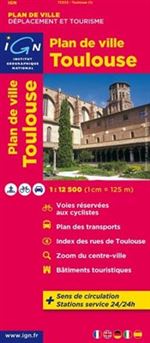 Toulouse City Plan France IGN