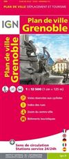 Grenoble City Plan France IGN