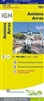 Amiens Arras Travel & Road map. Originally designed for cyclists they should appeal to anyone who wants to explore their holiday area of France in detail by walking, cycling or by car. IGN say the new Top 100s are even clearer, more precise and more pract