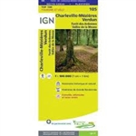 Charleville-Mezieres Verdun France Travel & Road Map. The brand new revision of the IGN Top 100 maps - originally designed for cyclists they should appeal to anyone who wants to explore their holiday area of France in detail by walking, cycling or by car.