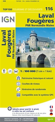 116 Laval Fougeres IGN France