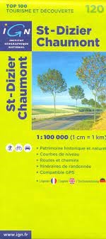120 St Dizier Chaumont IGN France