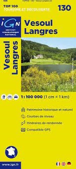 130 Vesoul Langres IGN France