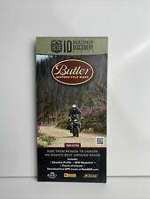 Idaho Backcountry Motorcycle Map by Butler. Starting in the historic town of Jarbidge, NV the route crosses range lands and then heads into the Boise National Forest and treats riders with views of Andersen reservoir and epic alpine camping at Trinity lak