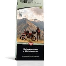 Idaho Backcountry Motorcycle Map by Butler. Starting in the historic town of Jarbidge, NV the route crosses range lands and then heads into the Boise National Forest and treats riders with views of Andersen reservoir and epic alpine camping at Trinity lak