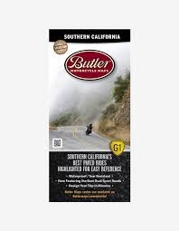 Southern California Motorcycle Map Butler