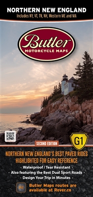 Northern New England G1 Motorcycle Map. This map highlights the best paved roads in Western Maine, New Hampshire,Vermont, Massachusetts and New York. Roads like â€˜Mount Washington Auto Routeâ€™ and â€˜The Kancâ€™ are just the tip of the iceberg.