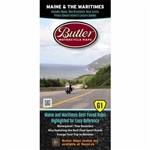 Maine & the Maritimes G1 Motorcycle Map. Maine, Nova Scotia, Prince Edward Island and the rest of the Maritimes await. Here is your map, its time to do this! The Butler Maps team rode over 39,000 miles into every nook and cranny of the region in search of