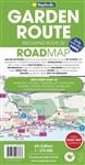 Garden Route South Africa Road Map. Includes detailed street maps of Montagu, Barrydale, Ladysmith, Oudtshoorn, Mossel Bay, Knysna, Plettenberg Bay, Humansdorp, Jeffreys Bay and George. Includes GPS coordinates at major intersections. Covers the N2 from R