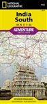 India South National Geographic Adventure Map