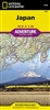 Japan  Adventure Travel Map. The map includes the locations of cities and towns with a user-friendly index, plus a clearly marked road network complete with distances and designations for major highways, main roads, and tracks and trails for those seeking