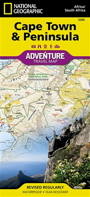 Cape Town and Peninsula National Geographic Adventure Map