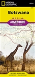 Botswana National Geographic Adventure Map