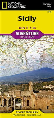 Sicily National Geographic Adventure Map