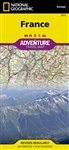 The France Adventure & Travel Map is designed to meet the unique needs of adventure travelers with its durability and accurate information. This folded map provides global travelers with the perfect combination of detail and perspective, highlighting hund