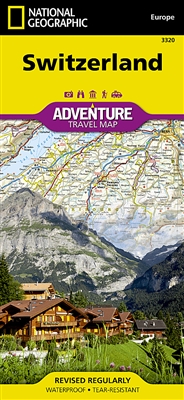 Switzerland National Geographic Adventure Map