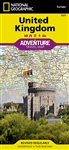 United Kingdom National Geographic Adventure Map