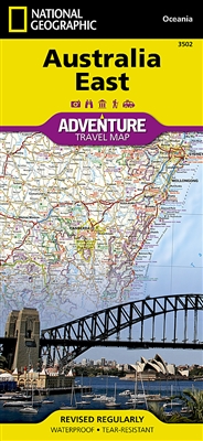 Australia East National Geographic Adventure Map