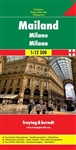 Milan detailed city travel map by Freytag & Berndt. Includes tourist information, street index, and environs map. This multi language map is in German, English, Italian and French.