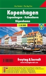 Copenhagen City Pocket map. This is a detailed city map of Copenhagen. Includes tourist information and a street index. Must visit sites include New Harbor, Tivoli Gardens, The Little Mermaid, Amalienborg Palace and the 17th-century Rosenborg Renaissance