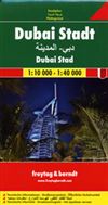 Dubai City UAE Travel & Road Map. This is an excellent road map of Dubai. Includes a city center map, tourist information and a street index. Freytag & Berndt road maps are available worldwide for many countries and regions. In addition to the clear layou