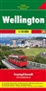 Wellington Map from Freytag and Berndt includes tourist information, points of interest, index and road distances. It includes street plan of Wellington and extends south to Island Bay, Houghton Bay and international airport, west to Karori and north to K