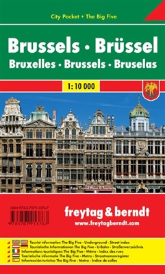 pl55 Brussels City Map